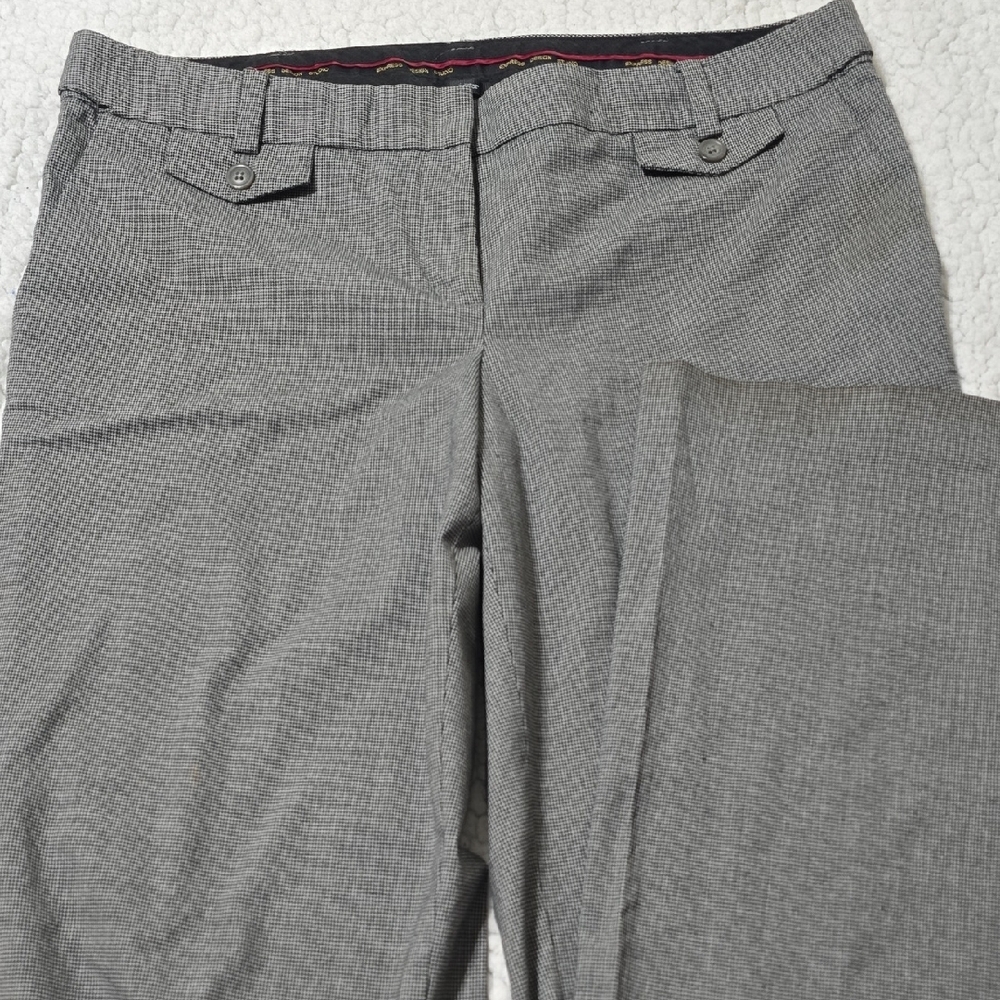 Express Black and White Houndstooth Pants
